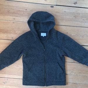 Emerson Fry Wool Pebbled Iron Zip Up Sweater Jacket Size S